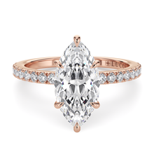 Load image into Gallery viewer, Lucce Verona Pavé Marquise Moissanite
