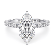 Load image into Gallery viewer, Lucce Verona Pavé Marquise Moissanite