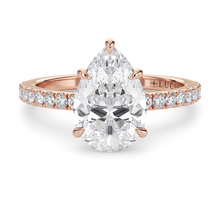 Load image into Gallery viewer, Lucce Verona Pave Pear Diamond