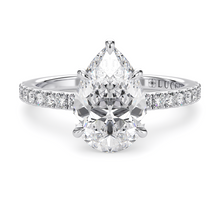 Load image into Gallery viewer, Lucce Verona Pave Pear Diamond