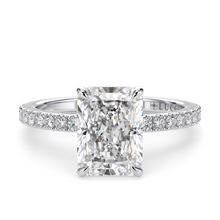 Load image into Gallery viewer, Lucce Verona Pavé Radiant Moissanite