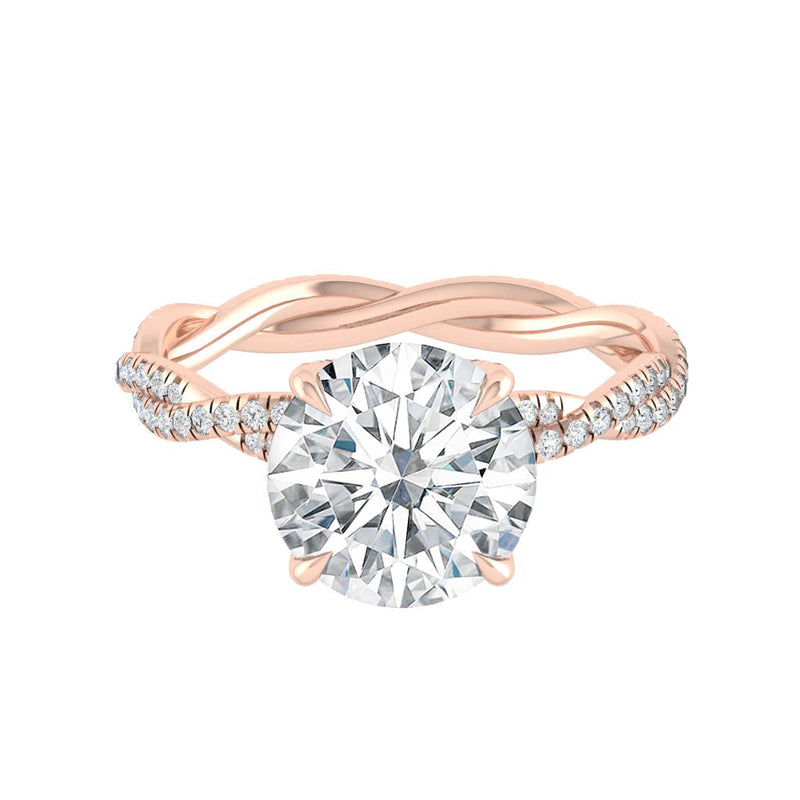 Moissanite Lab Diamond Engagement Ring Wedding Rings Proposal Jewelry Manila Philippines