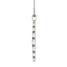 Load image into Gallery viewer, Lucce Carla Tapered Necklace Diamond