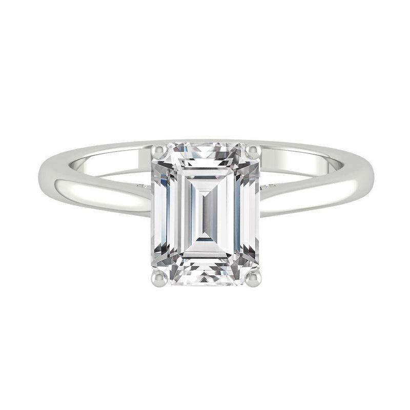 Lucce Firenze Emerald Moissanite