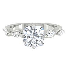 Load image into Gallery viewer, Constance Cushion Platinum