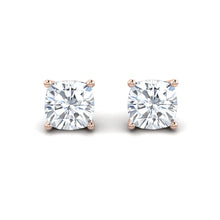 Load image into Gallery viewer, Diana Cushion Earrings Lab Diamond
