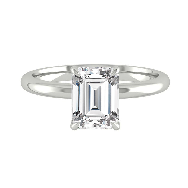 Lucce Lucia Emerald Moissanite