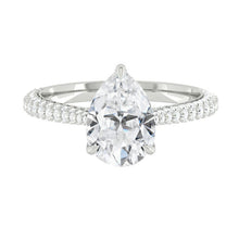 Load image into Gallery viewer, Lucce Azalea Luxe Pear Moissanite