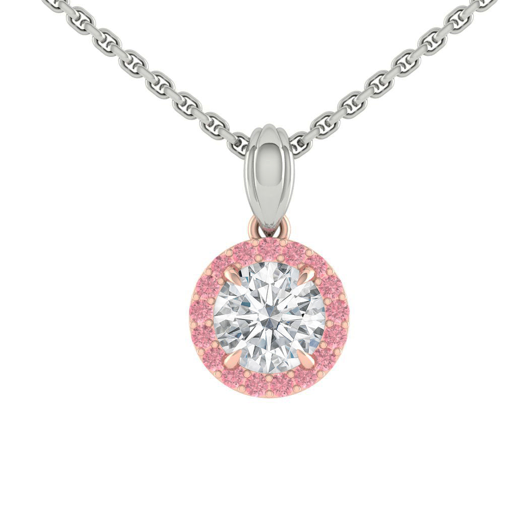 Montevalle Rosé Necklace Lab Diamond