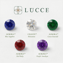 Load image into Gallery viewer, LUCCE Moissanite Emerald Sapphire Ruby Amethyst for Gemstone Engagement rings, Manila Philippines