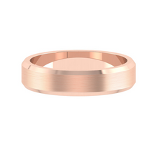 Load image into Gallery viewer, Lucce Greco Brushed 4mm 14K Rose Gold