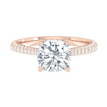 Load image into Gallery viewer, Lucce Azalea Luxe Cushion Moissanite