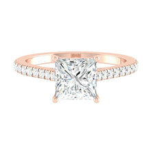 Load image into Gallery viewer, Lucce Firenze Pavé Princess Diamond