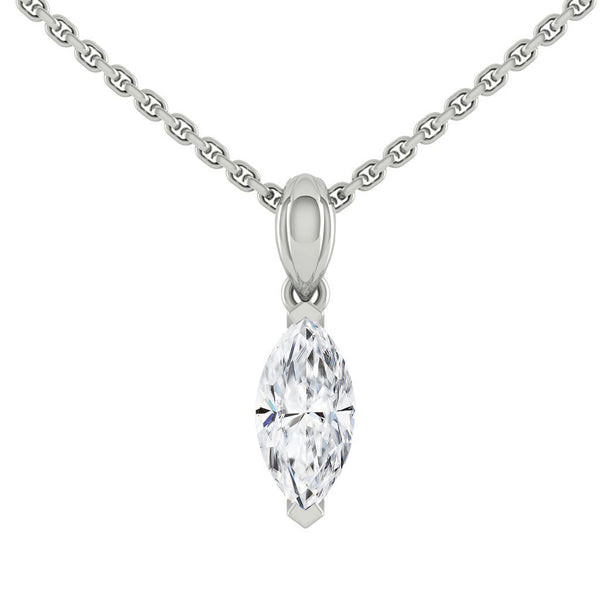 Lucce Kaela Necklace Marquise Diamond