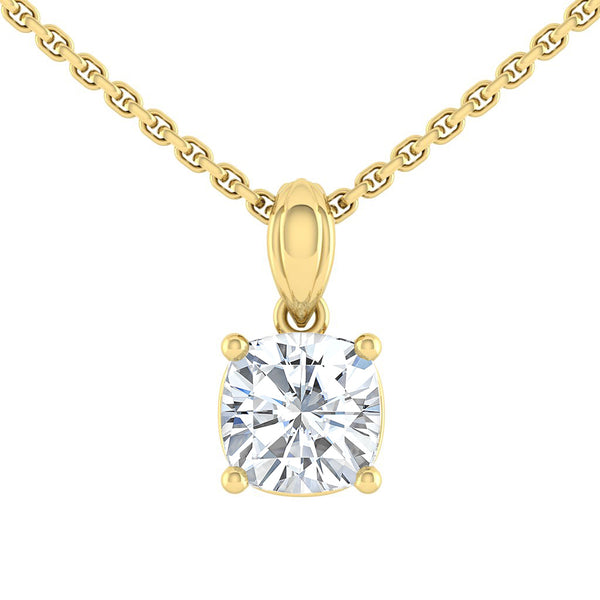 Lucce Kaela Necklace Cushion Diamond