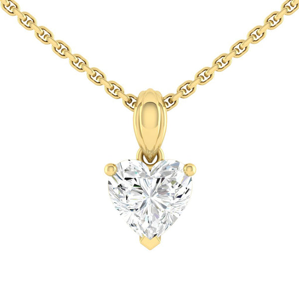 Lucce Kaela Necklace Heart Diamond