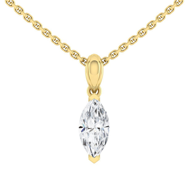 Lucce Kaela Necklace Marquise Diamond