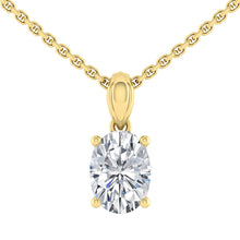 Load image into Gallery viewer, Kaela Oval Necklace Lab Diamond
