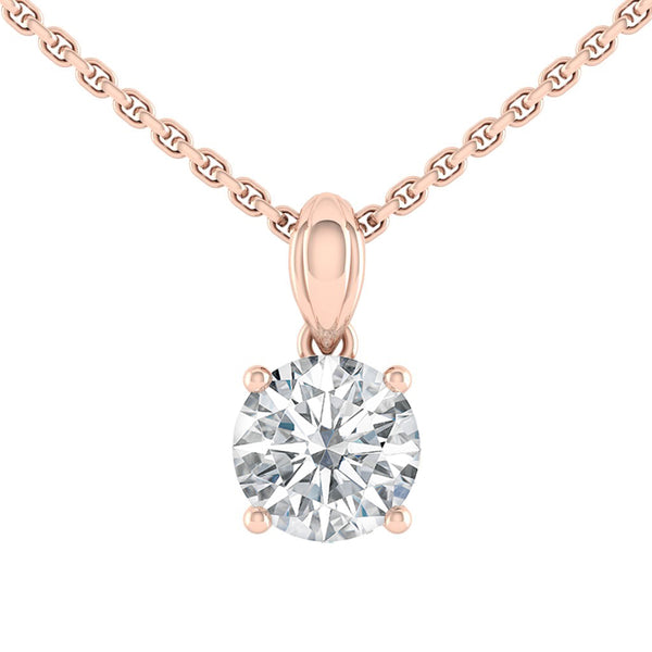 Lucce Kaela Necklace Round Diamond
