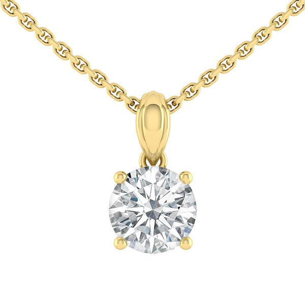 Lucce Kaela Necklace Round Diamond