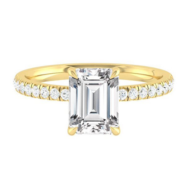 Lucce Lucia Pavé Emerald Diamond