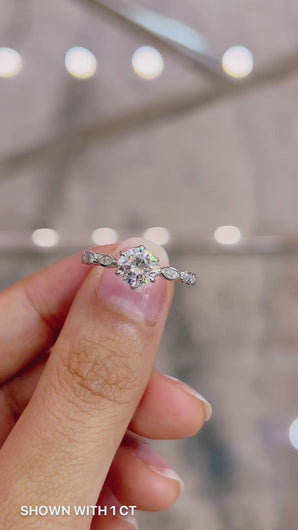 Moissanite Lab Diamond Engagement Ring Wedding Rings Manila Philippines