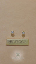 Load and play video in Gallery viewer, Lucce Carla Round Earrings Natural Diamond 0.20CTW 18K Yellow Gold