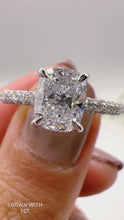 Load and play video in Gallery viewer, lab diamond engagement ring moissanite Wedding bands designer manila philippines
