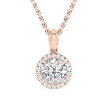 Load image into Gallery viewer, Lucce Montevalle Necklace Round Diamond