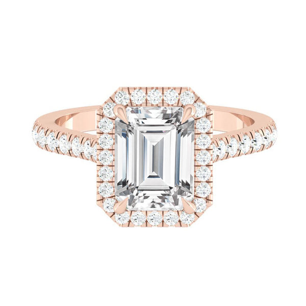 Lucce Montevalle Emerald Moissanite