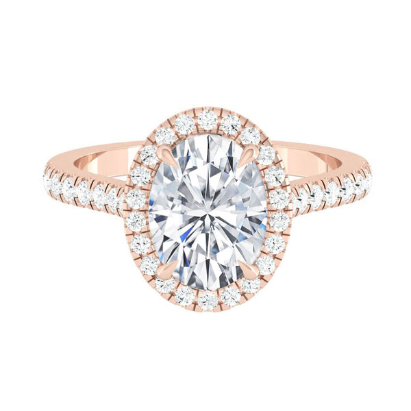 Lucce Montevalle Oval Moissanite