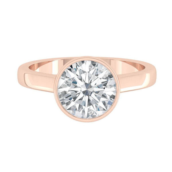 Lucce Carla Round Moissanite