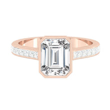 Load image into Gallery viewer, Lucce Carla Channel Emerald Diamond