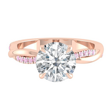 Load image into Gallery viewer, Lucce Fiore Rosé Round Diamond