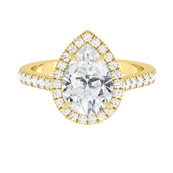 Lucce Montevalle Pear Diamond
