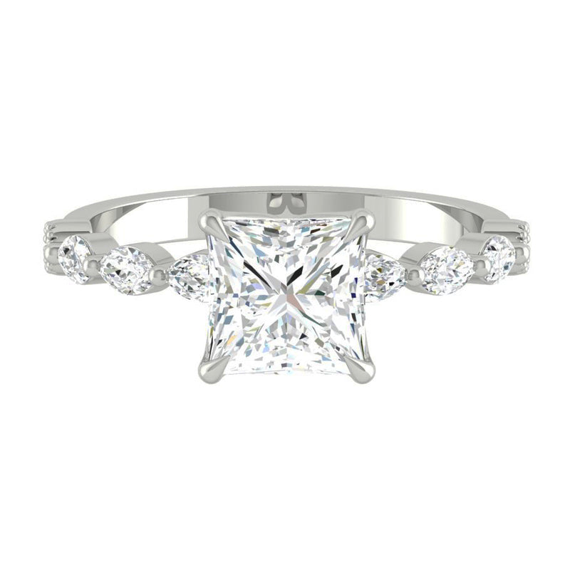 Lucce Paula Princess Moissanite