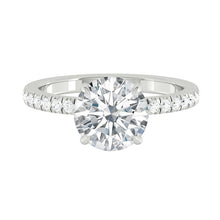 Load image into Gallery viewer, Lucce Verona Pavé Round Moissanite