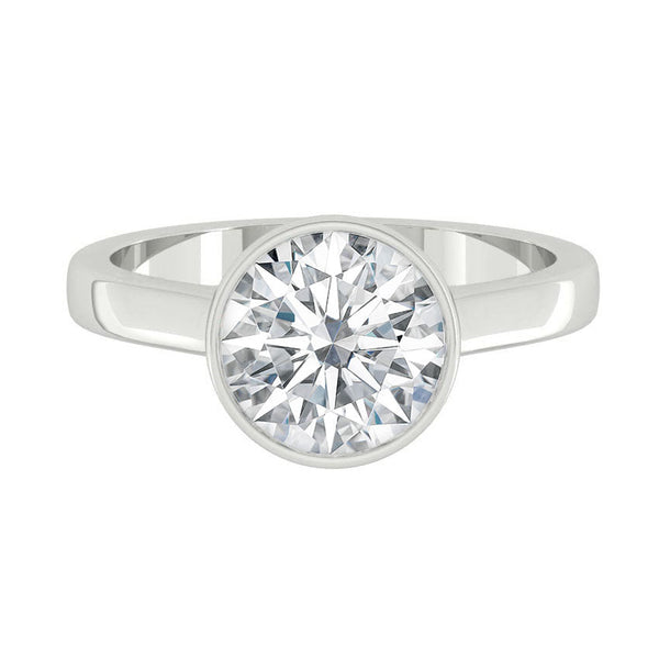 Lucce Carla Round Moissanite