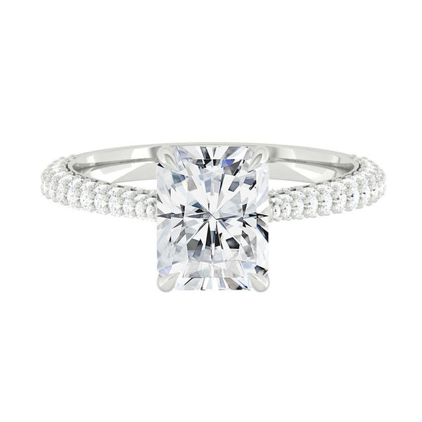 Lucce Azalea Luxe Radiant Moissanite