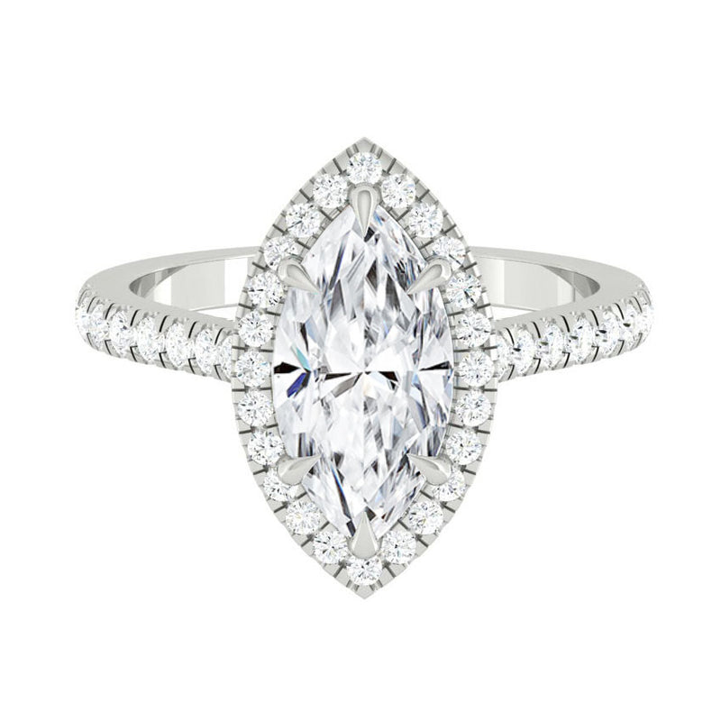 Lucce Montevalle Marquise Moissanite