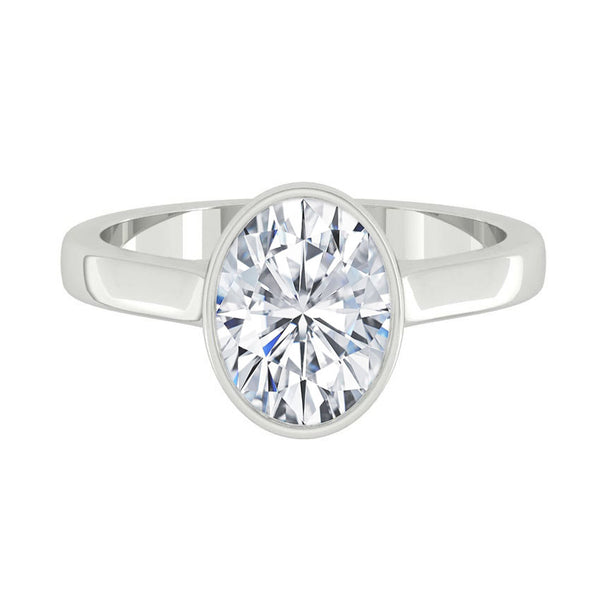 Lucce Carla Oval Moissanite