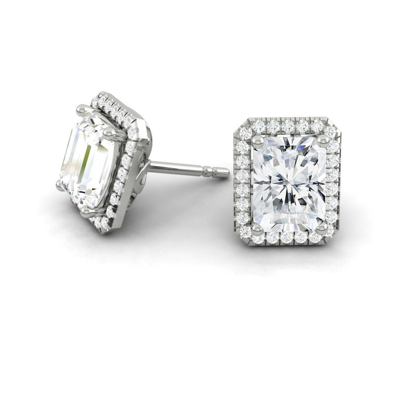 Lucce Montevalle Earrings Radiant Diamond