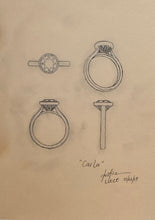 Load image into Gallery viewer, Lucce Carla Round Diamond