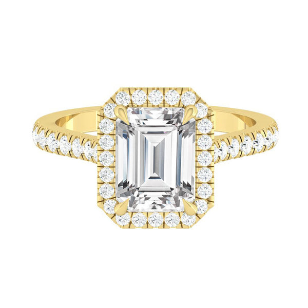 Lucce Montevalle Emerald Moissanite