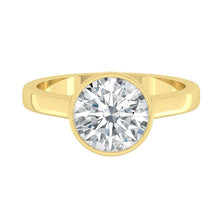 Load image into Gallery viewer, Lucce Carla Round Moissanite