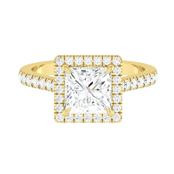 Lucce Montevalle Princess Moissanite