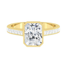 Load image into Gallery viewer, Lucce Carla Channel Radiant Moissanite