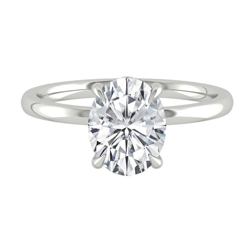 Where to buy Oval Engagement ring wedding rings gold jewelry moissanite lab diamond manila philippines