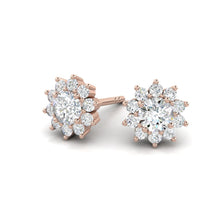 Load image into Gallery viewer, Lab diamond earrings Moissanite Engagement ring Wedding Rings Manila Philippines