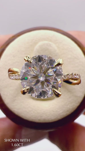 Moissanite Engagement Ring Wedding Rings Gold Jewelry Lab Diamond Manila Philippines